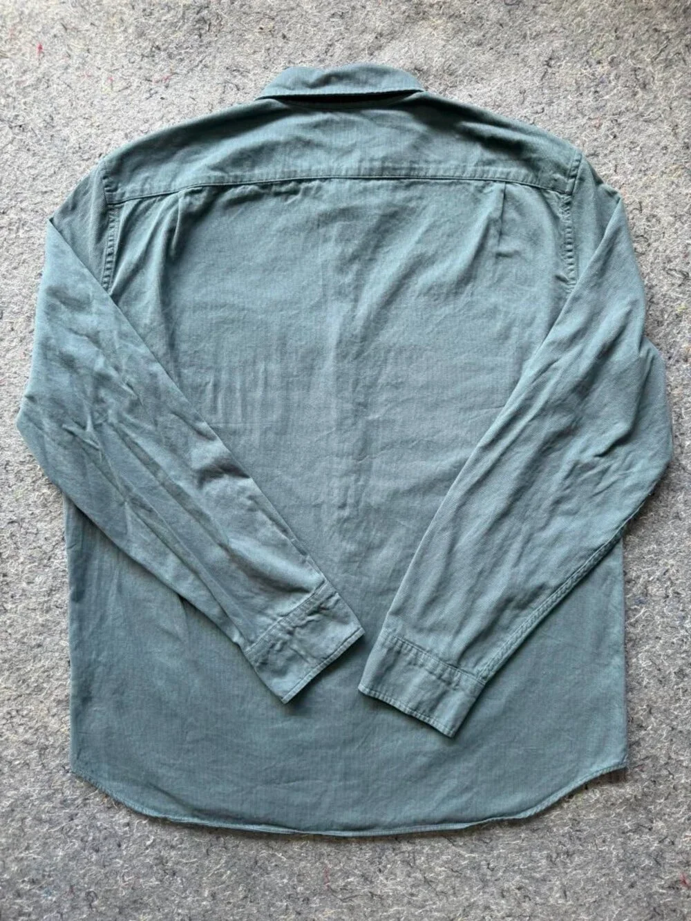 J.Crew Men’s XL Green 100% Cotton Long Sleeve Button Down Shirt